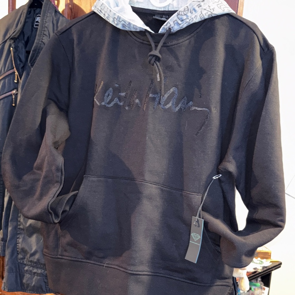 Keith Haring Black Men's Hoodie